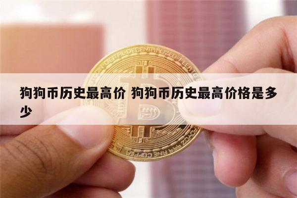 狗狗币价格(2016年狗狗币价格)